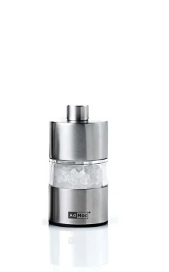 ADHOC Salz-od.Pfeffermühle, "MiniMillE" elstahl