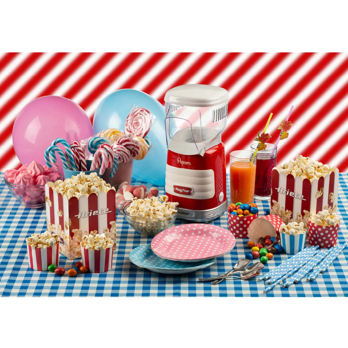 Ariete Popcorn Maker rot "Party Time rot"