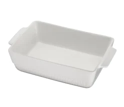 Auflaufform rechteckig 35 x 21 cm weiß