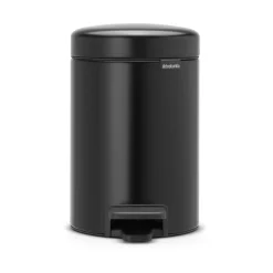 Brabantia Treteimer "NewIcon" 3 L, Matt Black