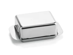Butterdose aus Edelstahl 1/4 Pfund