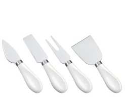 Cilio Käsemesser Porzellan 4-tlg.