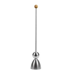 Clack-Eierköpfhilfe "Kugel Holzgriff"