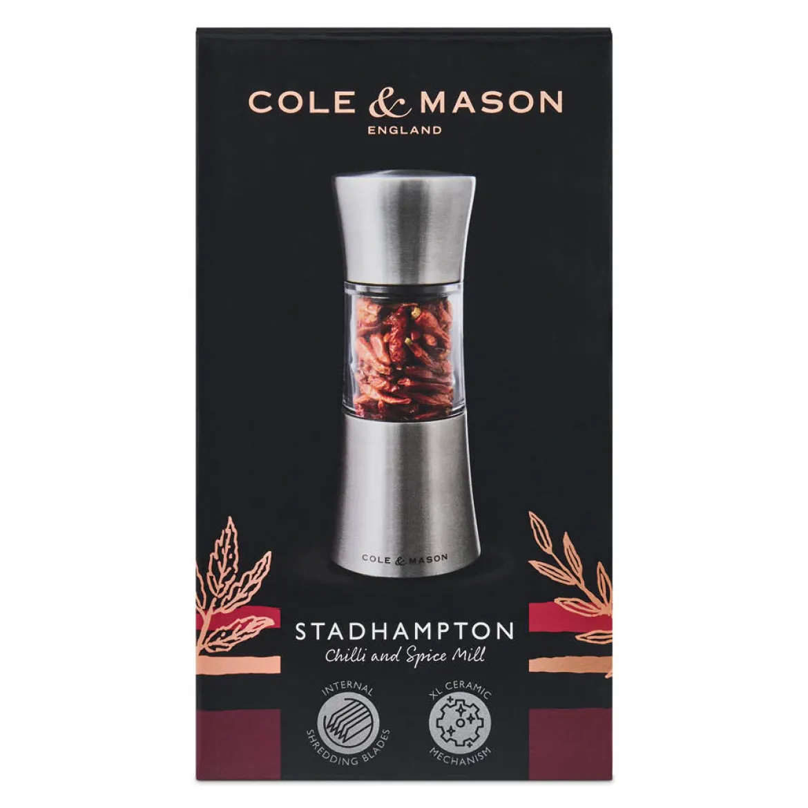 COLE & MASON Gewürzmühle "Stadhampton"