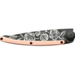 Deejo Taschenmesser Roségold