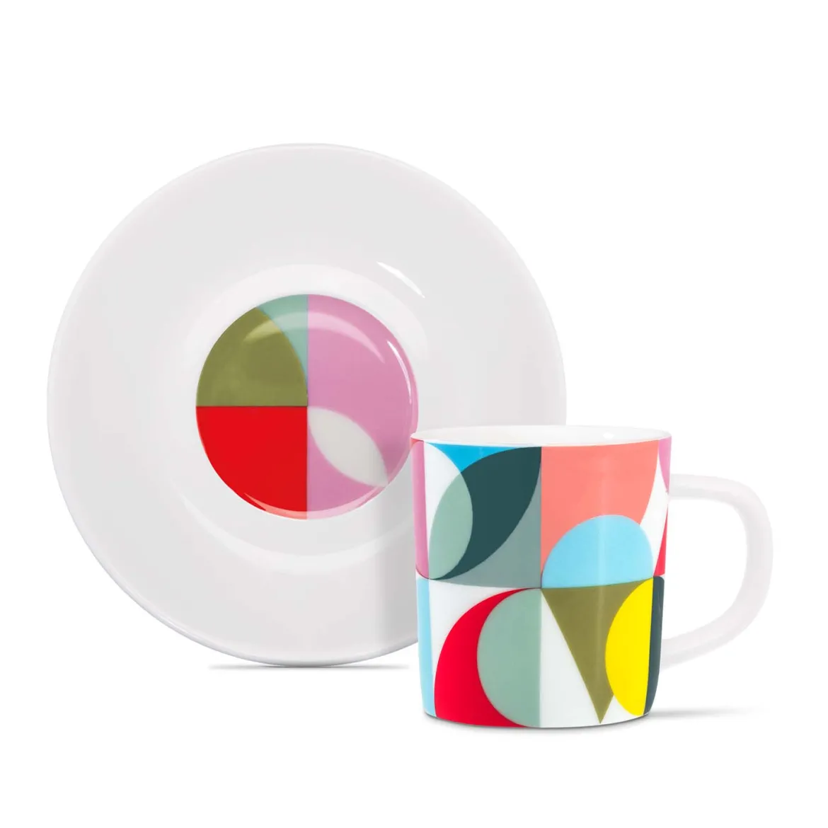 Espressotasse + Unterteller 'Solena'