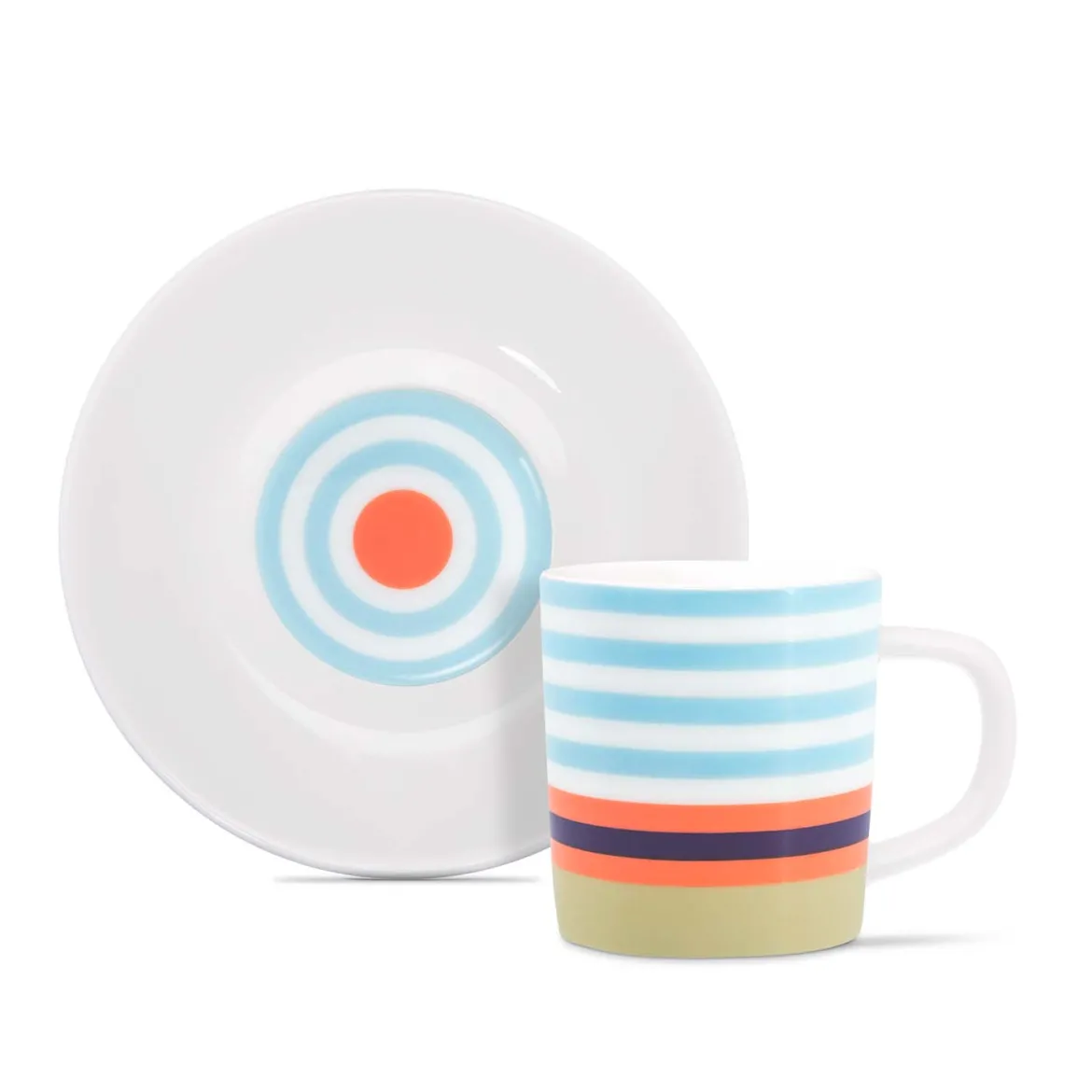 Espressotasse + Unterteller 'Positano'