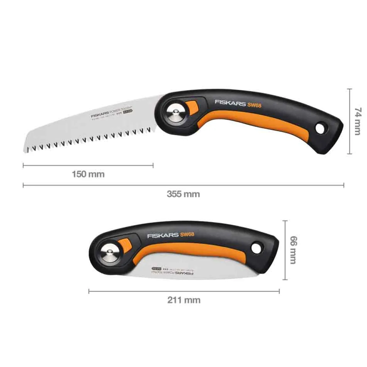 Fiskars Klappsäge "SW68" Plus