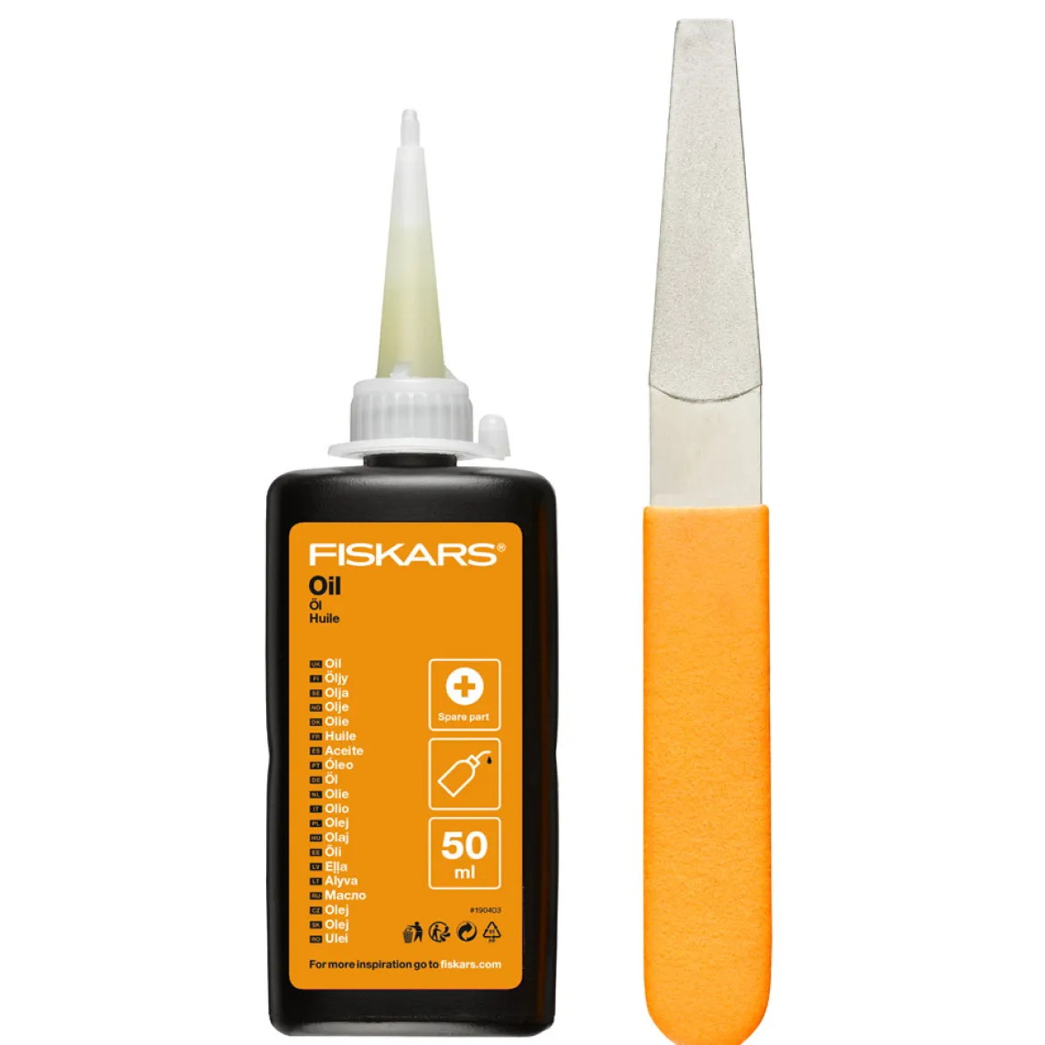Fiskars Pflegeset für Gartenschneidgeräte