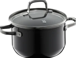 Fusiontec Essential Fleischtopf mit Deckel, 16 cm, Black