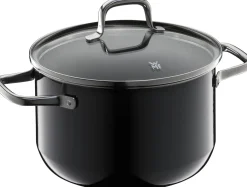 Fusiontec Essential Fleischtopf mit Deckel, 20 cm, Black