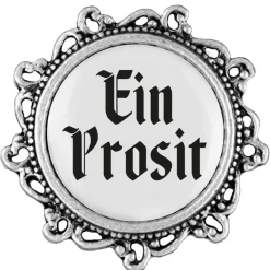 Gaudiknopf Ein Prosit - Anstecker "Klassiker - verziert"
