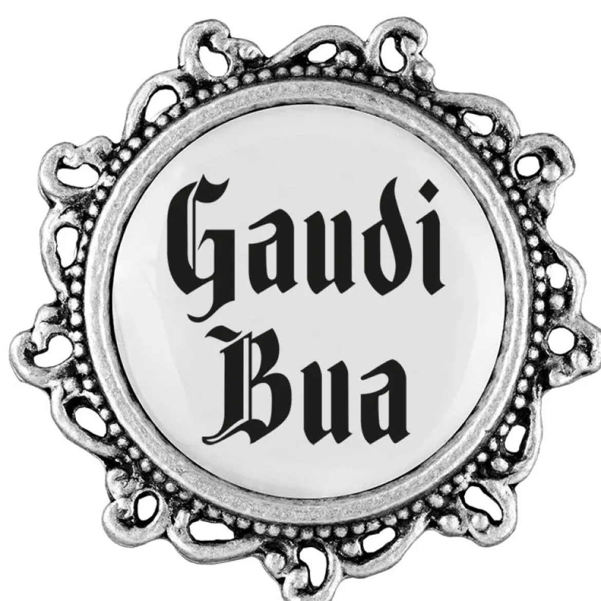 Gaudiknopf Gaudi Bua - Anstecker "Klassiker - verziert"