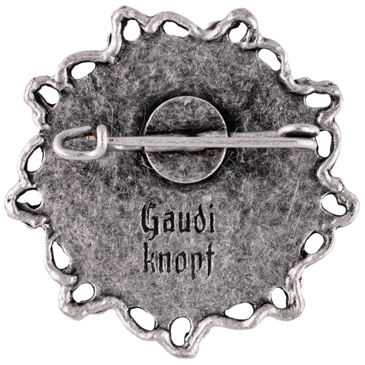 Gaudiknopf Gmahde Wiesn - Anstecker "Klassiker - verziert"
