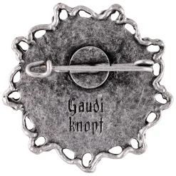 Gaudiknopf 'Lausdeandl'-Anstecker "Klassiker-verziert"