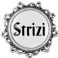 Gaudiknopf Stritzi - Anstecker "Klassiker - verziert"