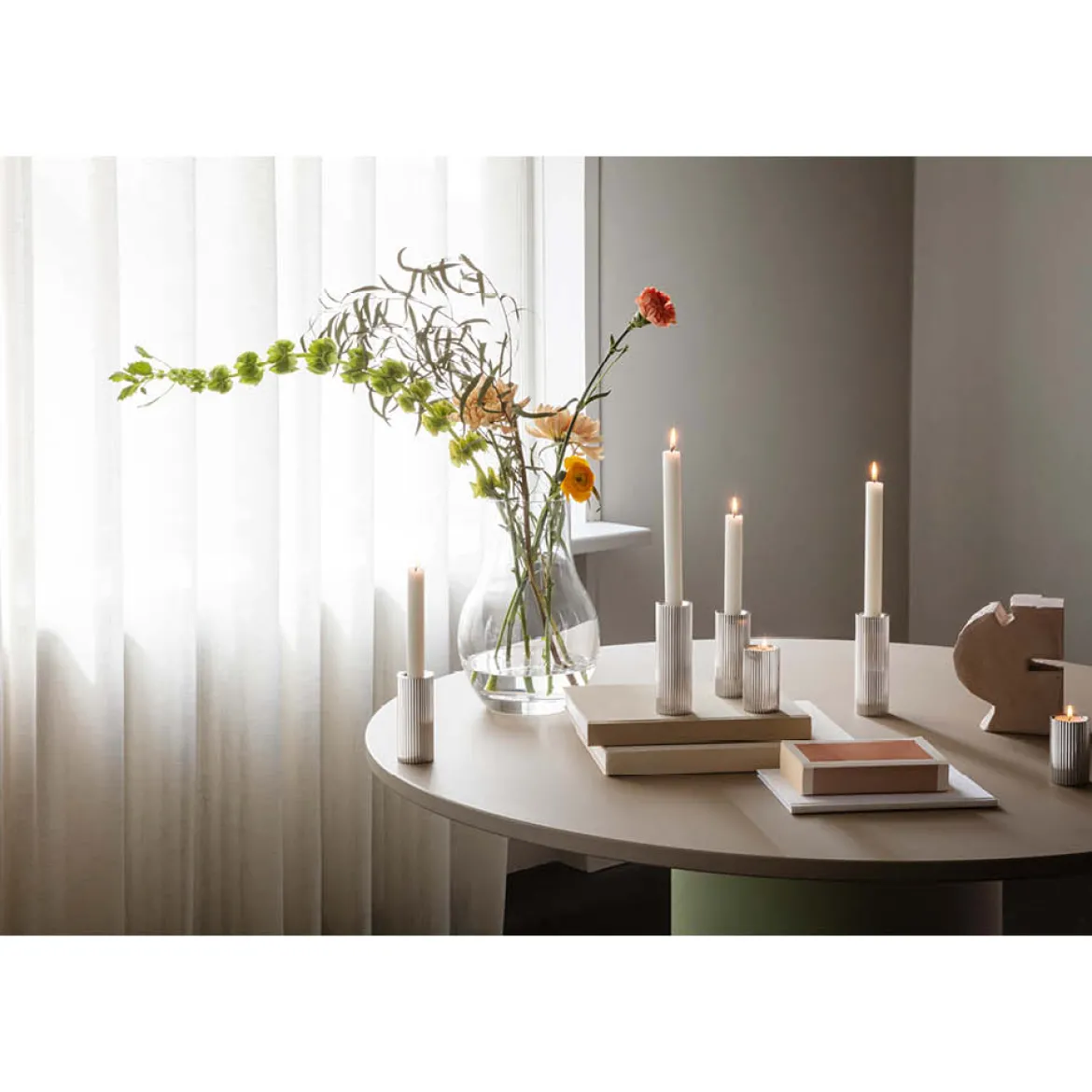 Georg Jensen 3er Set Tee-/Kerzenhalter "Bernadotte"