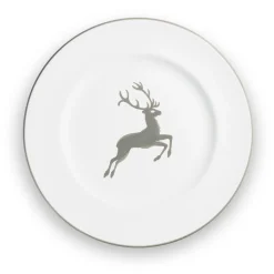 Gmundner Dessertteller Gourmet "Grauer Hirsch"