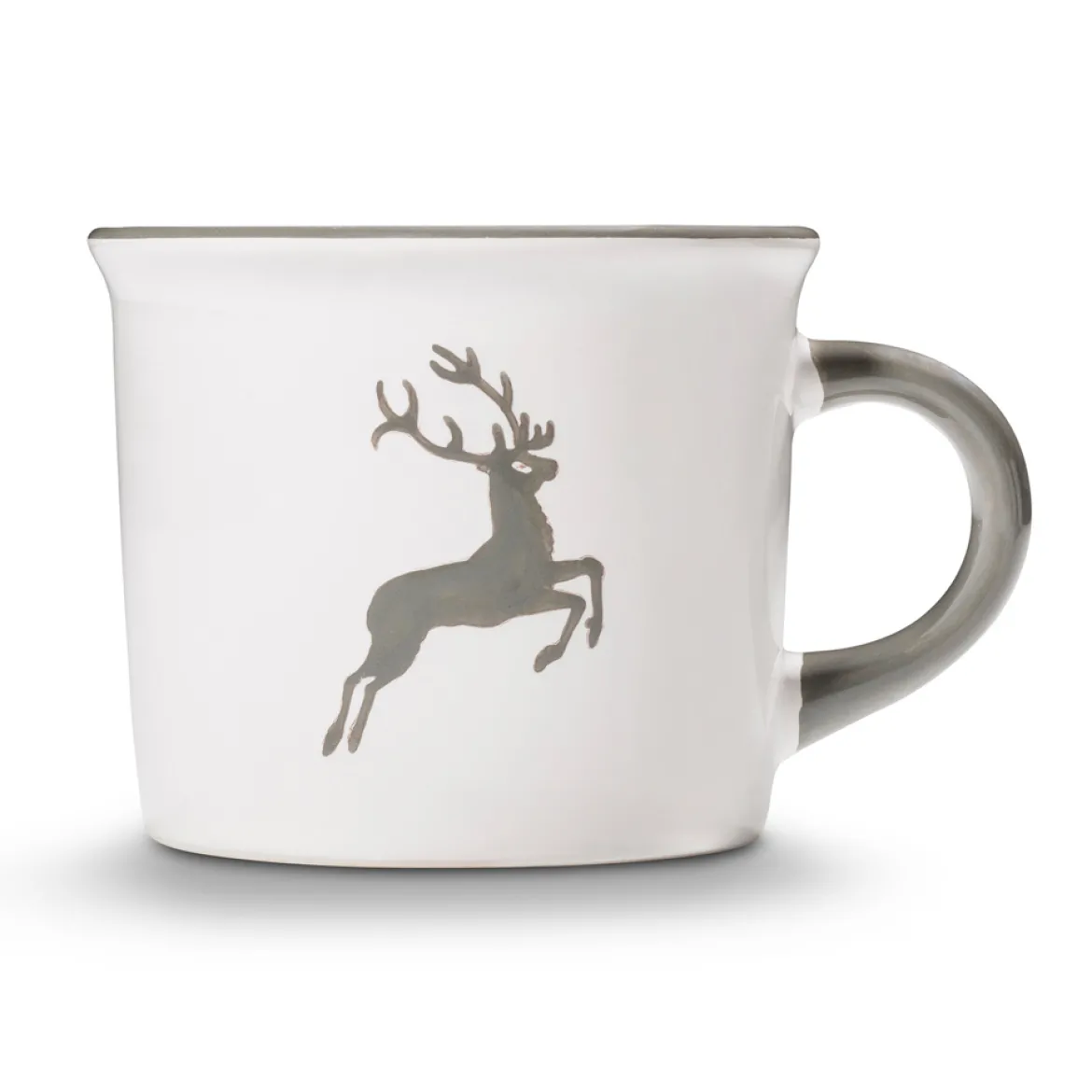 Gmundner Kaffeehaferl "Grauer Hirsch"