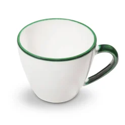Gmundner Kaffeetasse Gourmet "Grüner Rand"