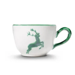 Gmundner Kaffeetasse "Grüner Hirsch" 2. Wahl