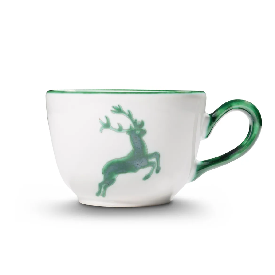 Gmundner Kaffeetasse "Grüner Hirsch" 2. Wahl