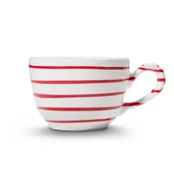 Gmundner Kaffeetasse "Rotgeflammt"