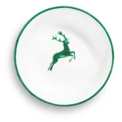 Gmundner Kompottschale "Grüner Hirsch"