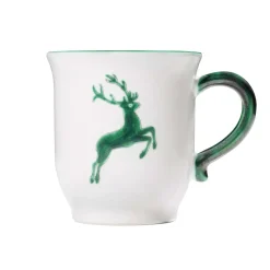 Gmundner Schokotasse "Grüner Hirsch" 2.Wahl