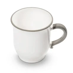 Gmundner Tasse "Grauer Rand"