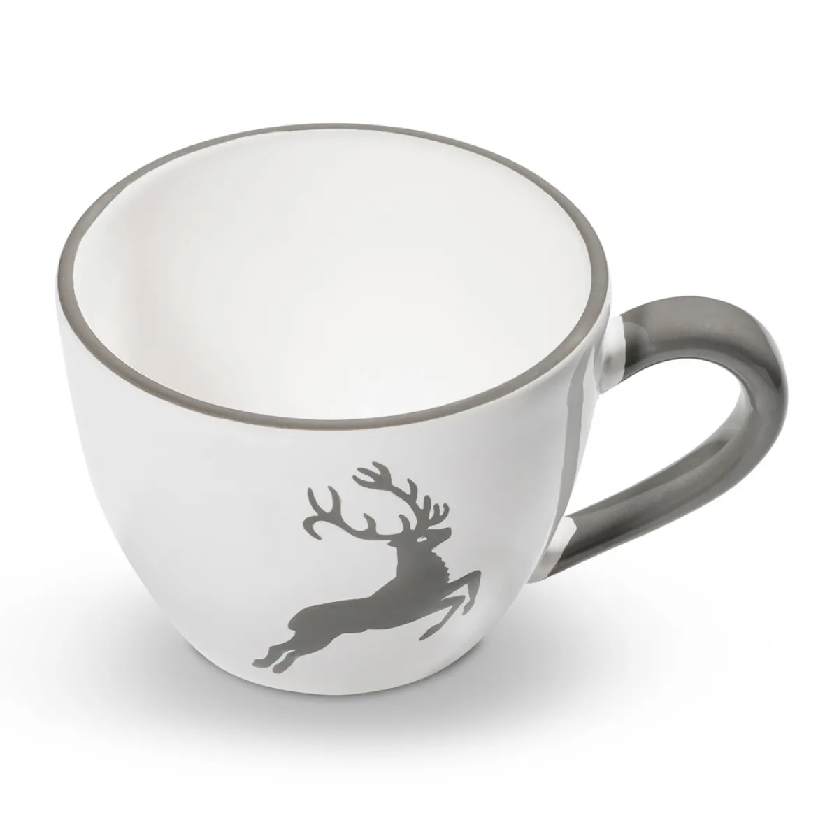 Gmundner Teetasse Maxima "Grauer Hirsch"