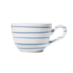 Kaffeetasse glatt 0,19 l, Blaugeflammt