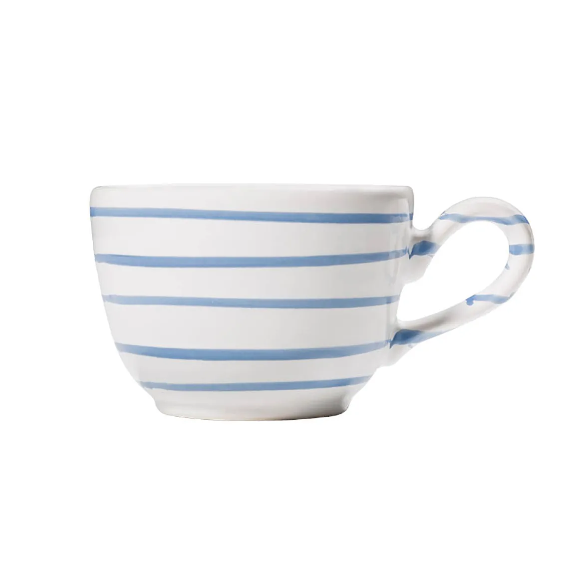 Kaffeetasse glatt 0,19 l, Blaugeflammt