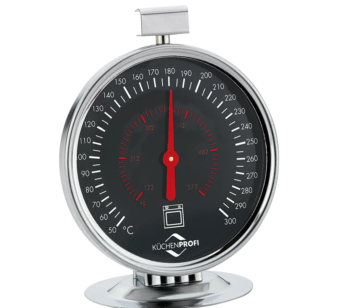 Küchenprofi Backofen-Thermometer, schwarz