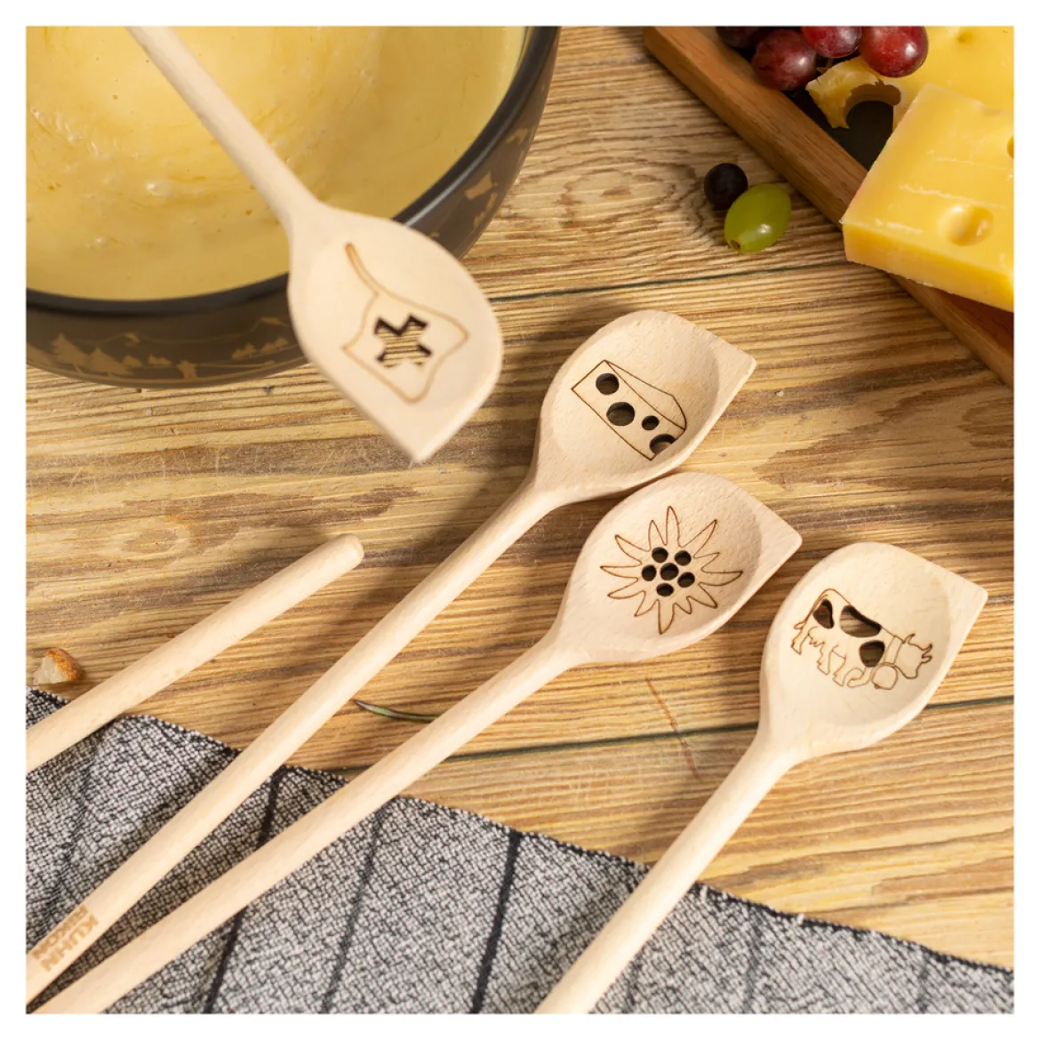 Kuhn Rikon Holzkelle "Kuh"