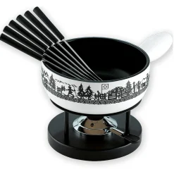 Kuhn Rikon Käsefondue-Set "Alpweide" Ø 23 cm