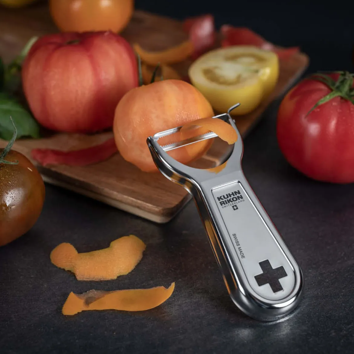 Kuhn Rikon Sparschäler Piranha "Swiss Metallic Peeler"