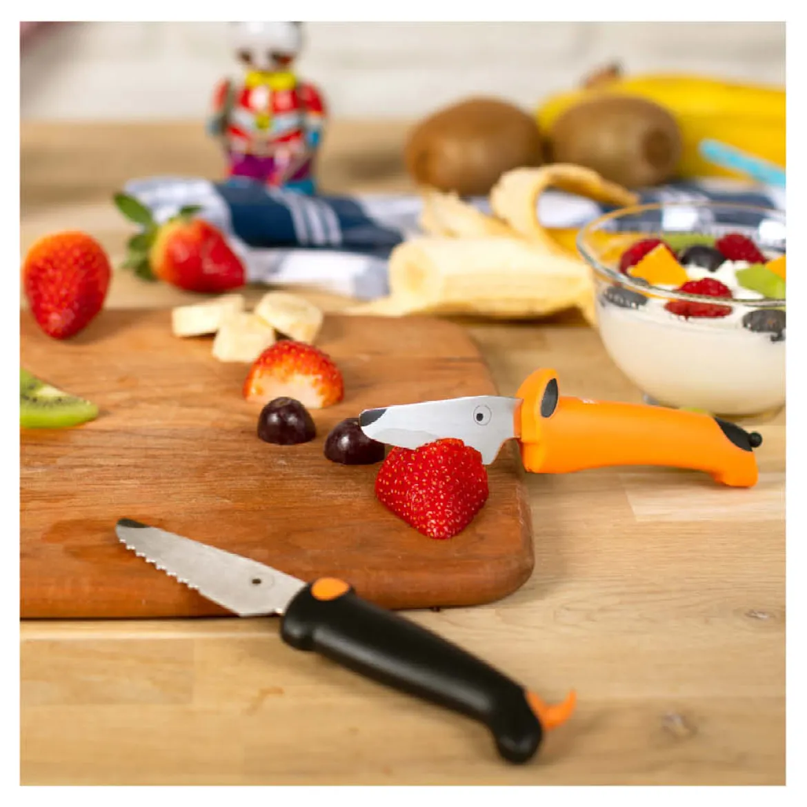 Kuhn Rikon 2-tlg Messer-Set "Kinderkitchen"