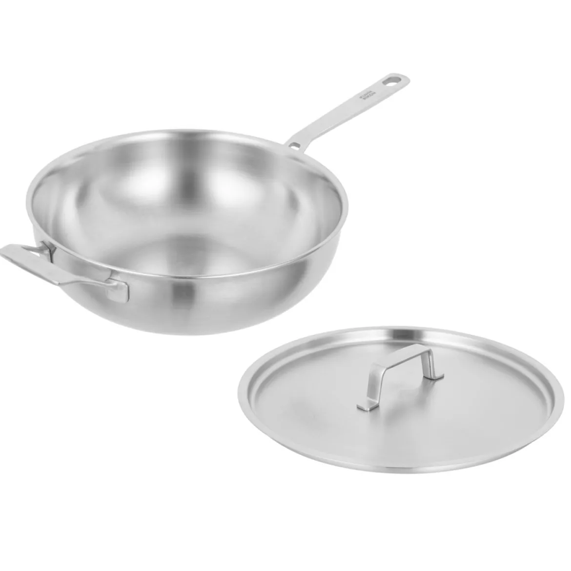 Kuhn Rikon Wok "Culinary Fiveply" unbeschichtet Ø 28 cm