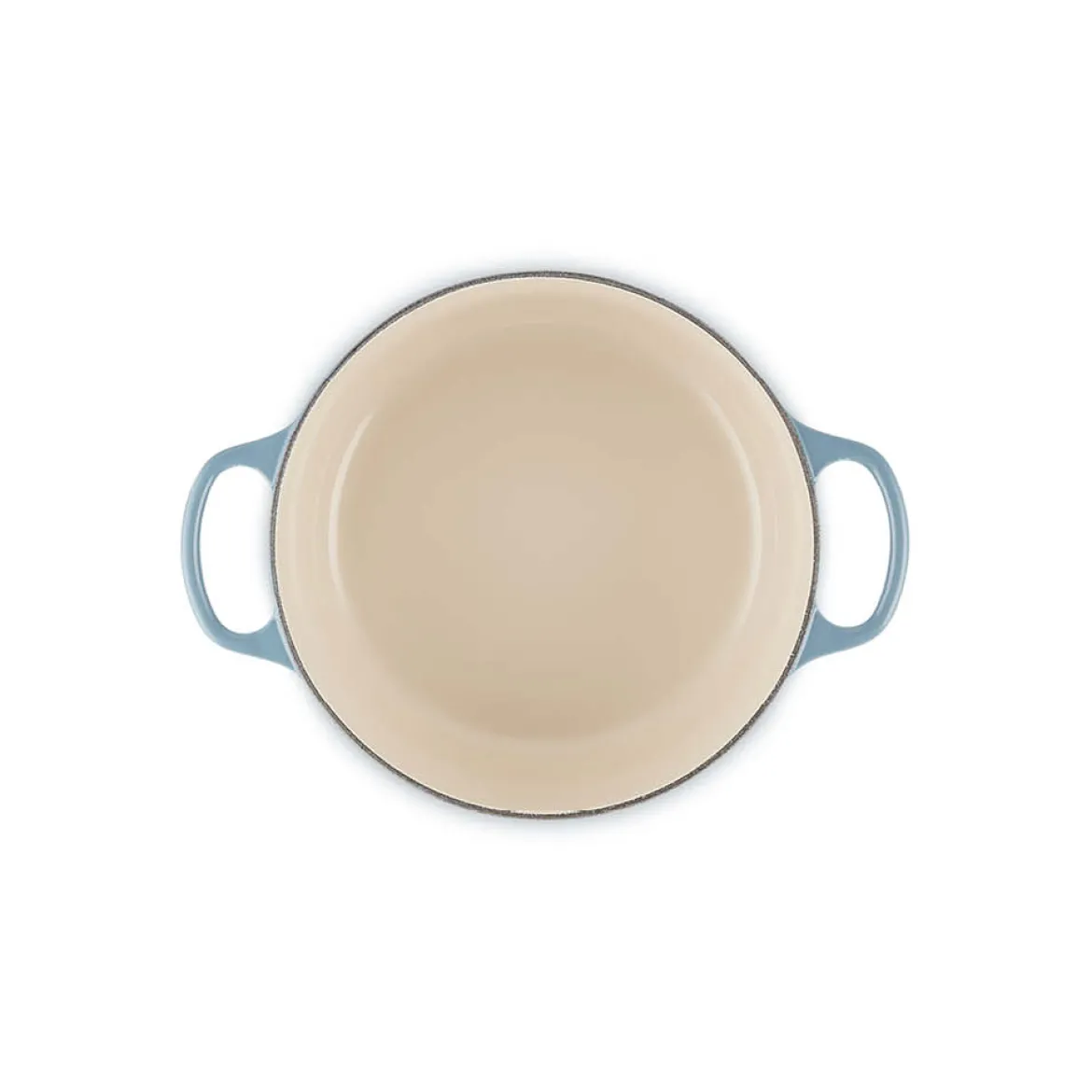 Le Creuset Gussbräter rund Chambray "Signature"