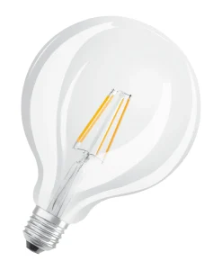 LED STAR RETROFIT GLOBE125 40 FIL klar non dim 4W/827 E27 470LM BOX