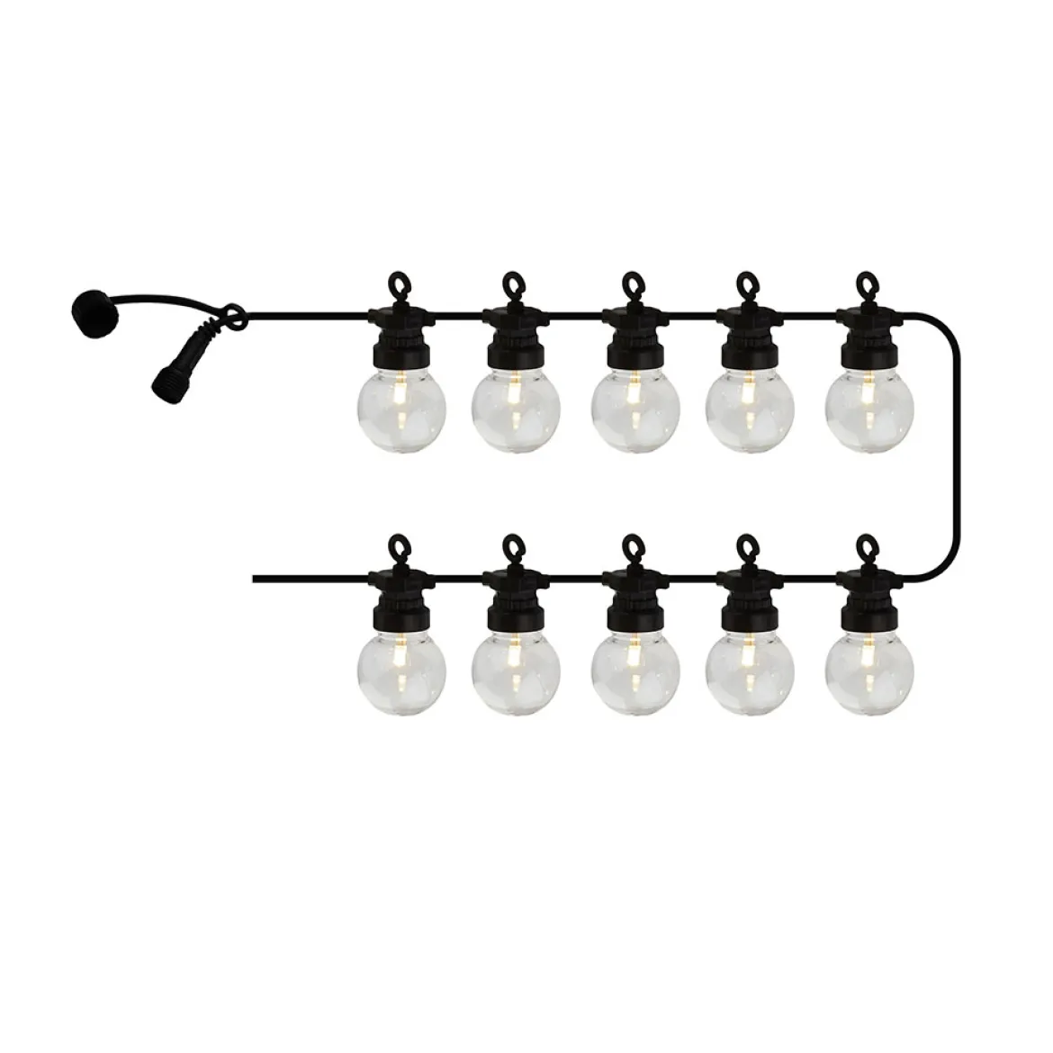 Lichterkette Lucas, Starter Set 10 LEDs klar