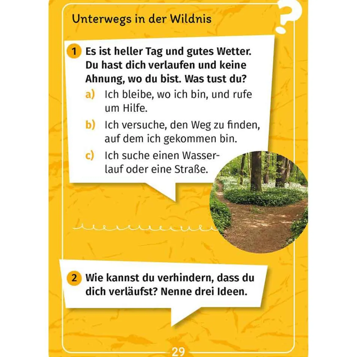 Moses Mein Outdoor-Forscherquiz "Expedition Natur"