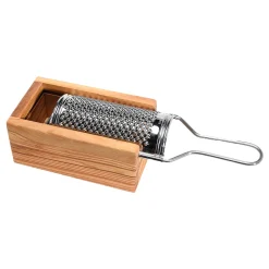 Parmesan Box mit Reibe, 15 x 7 x 8,5 cm
