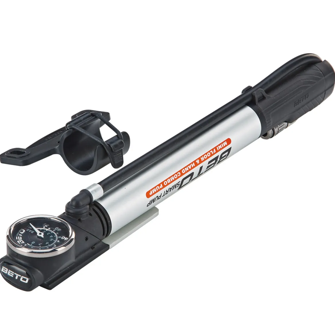 Prophete Alu-Mini-Standpumpe 2-in-1