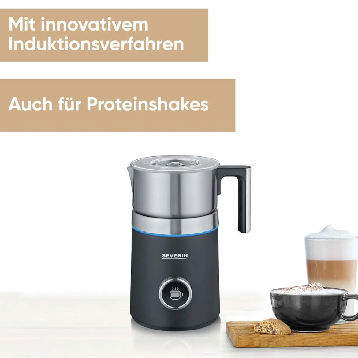 Severin Induktions-Milchaufschäumer "Spuma 700 Plus"