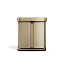 Simplehuman Doppelfach-Treteimer 58 Liter