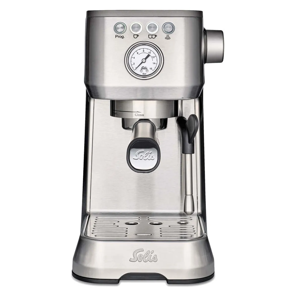 Solis Siebträgermaschine "Barista Perfetta Plus" silber