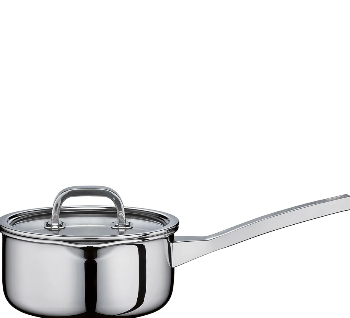 Spring Stielkasserolle nieder mit Glasdeckel 16 cm