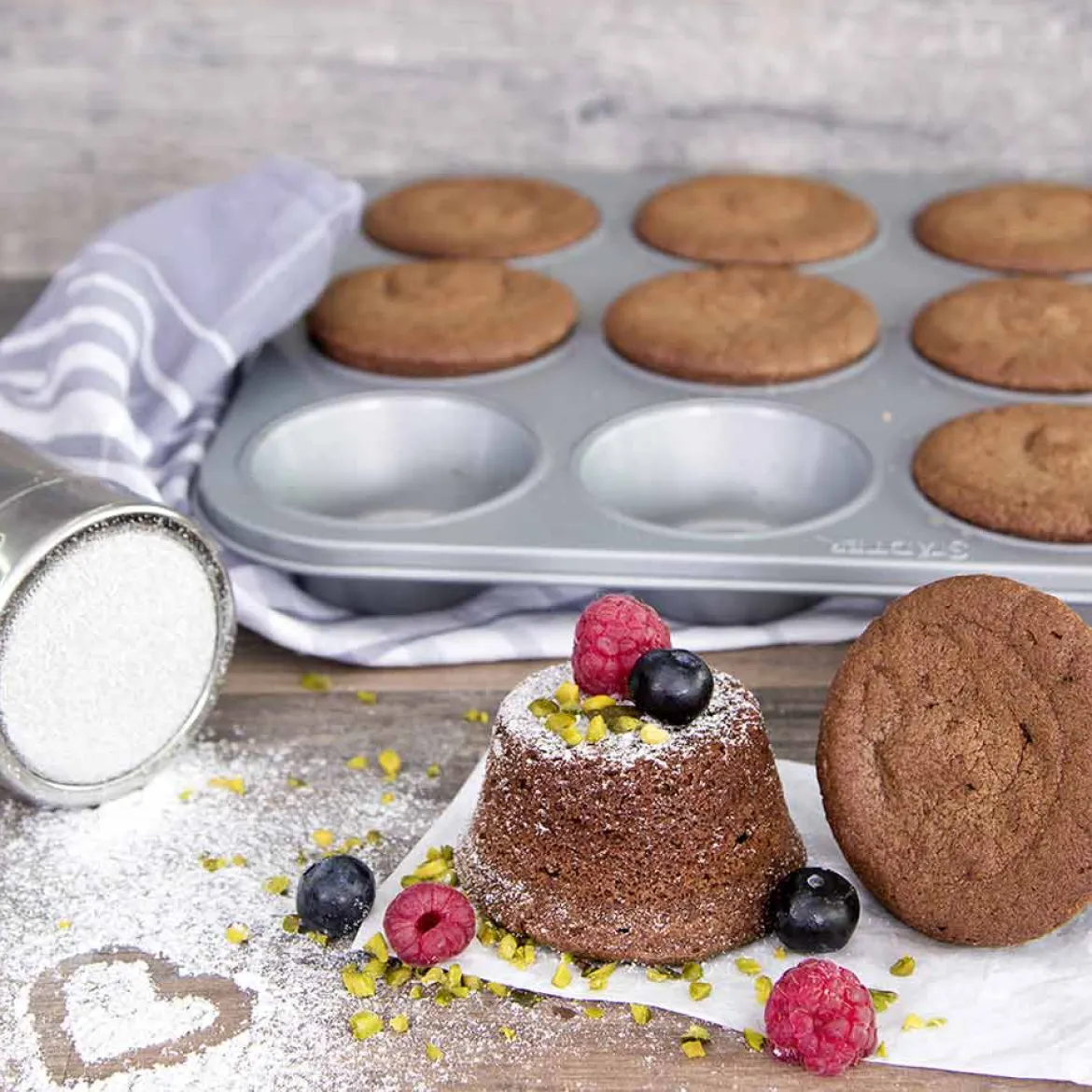 Städter Muffin/Cupcake Blech "we love baking"